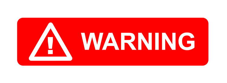 warning image logo